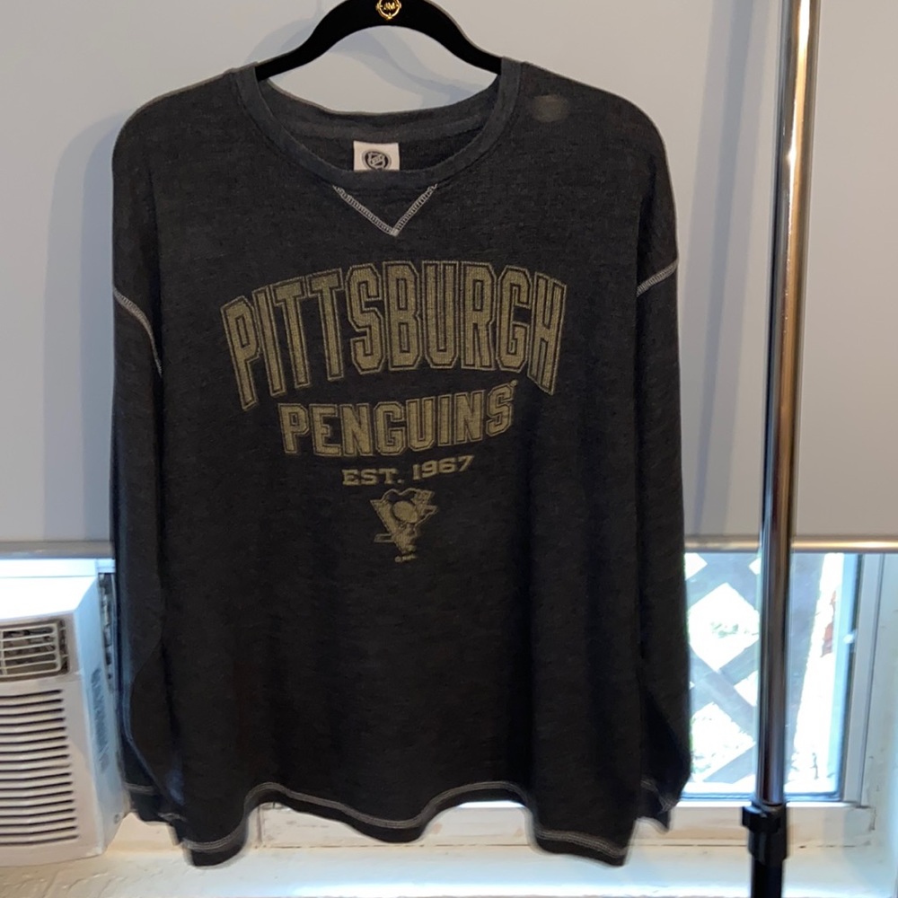 NHL Penguins Hockey Long Sleeve Shirt